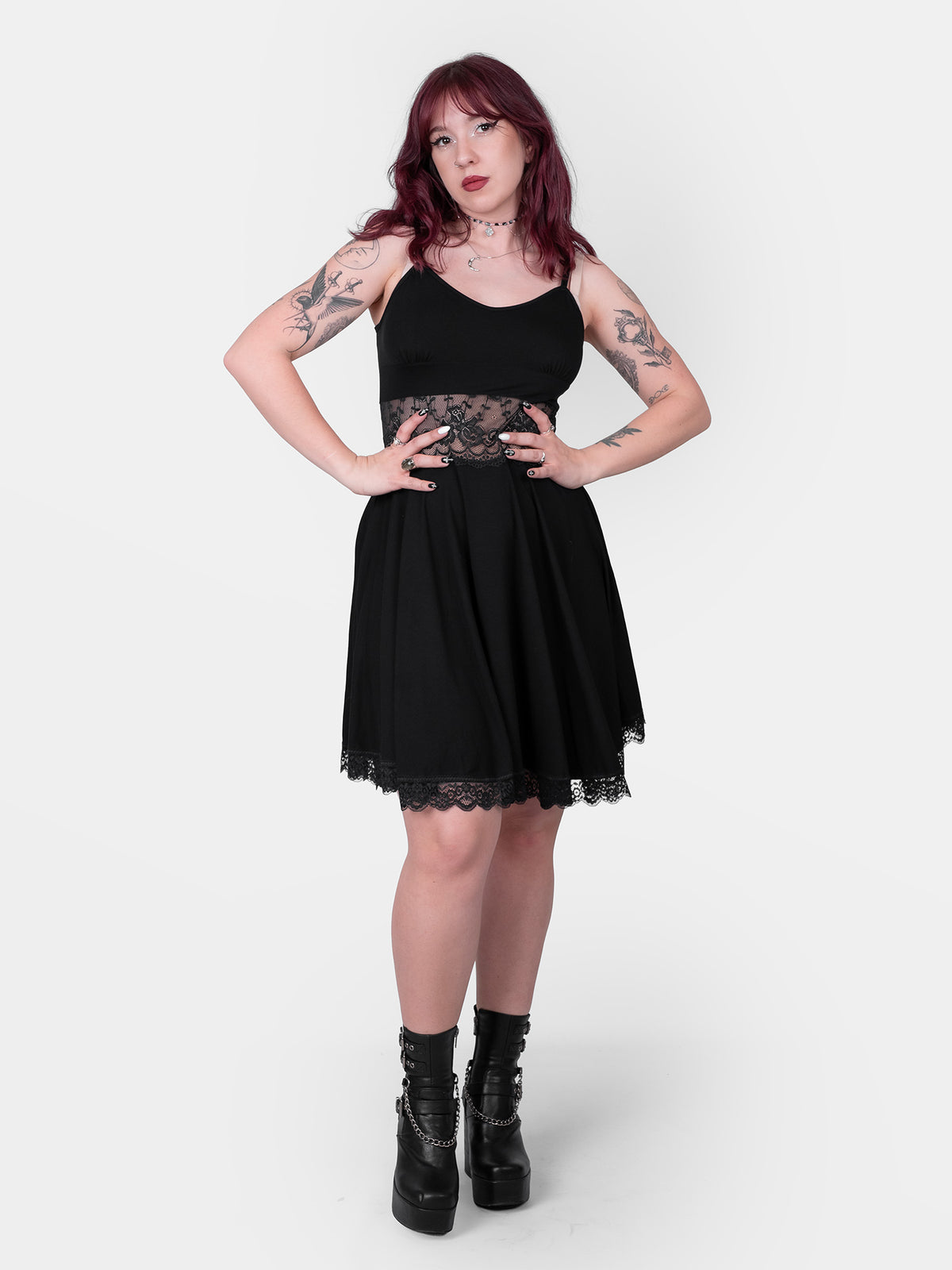 Nightwish Lace Mini Dress