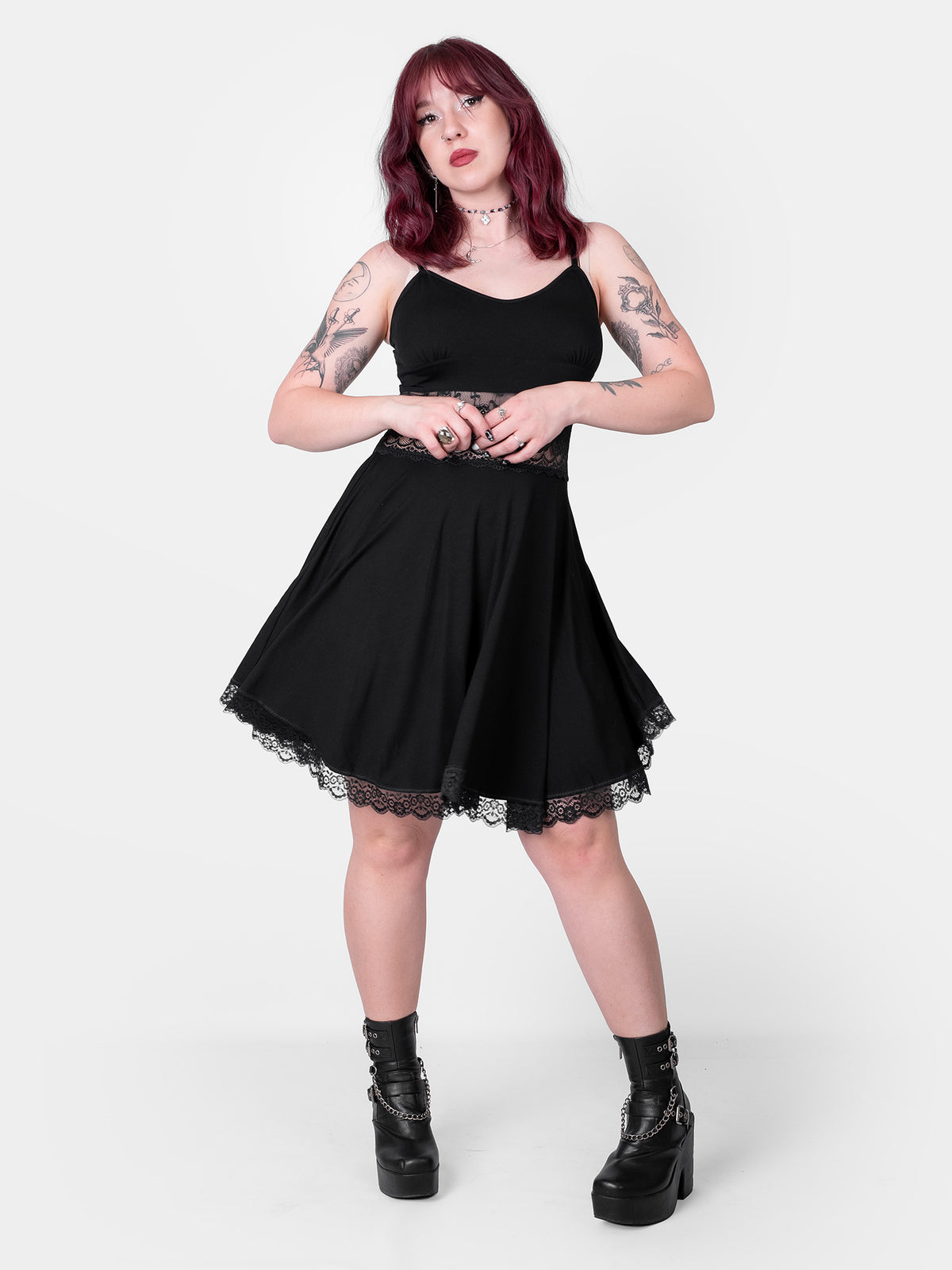 Nightwish Lace Mini Dress