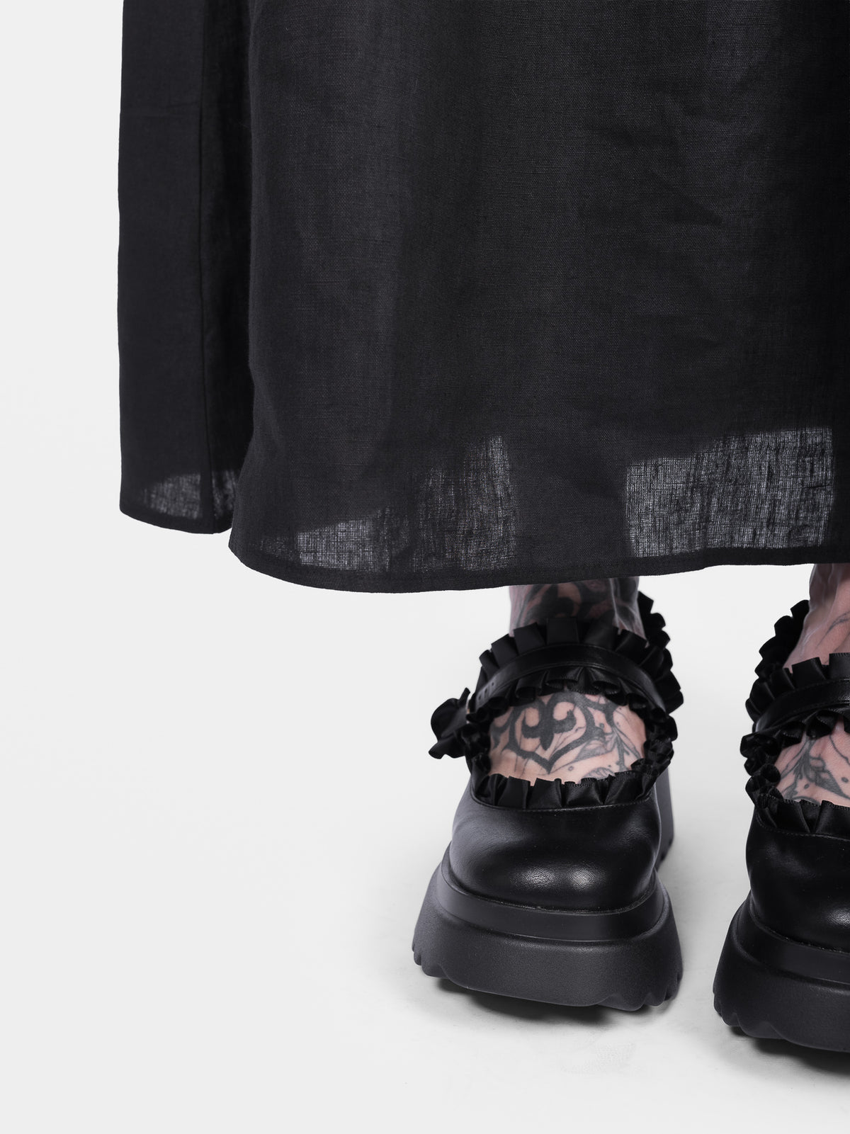 Lniana spódnica maxi Aurelia