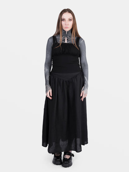 Lniana spódnica maxi Aurelia