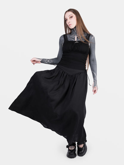 Lniana spódnica maxi Aurelia