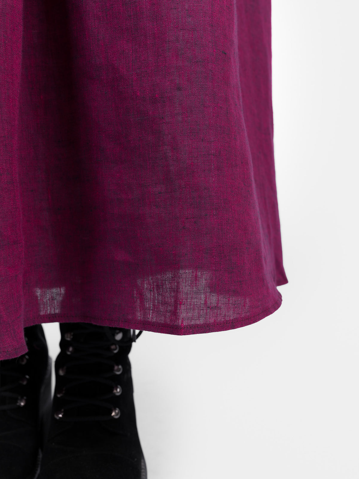 Lniana spódnica maxi Berry Aurelia