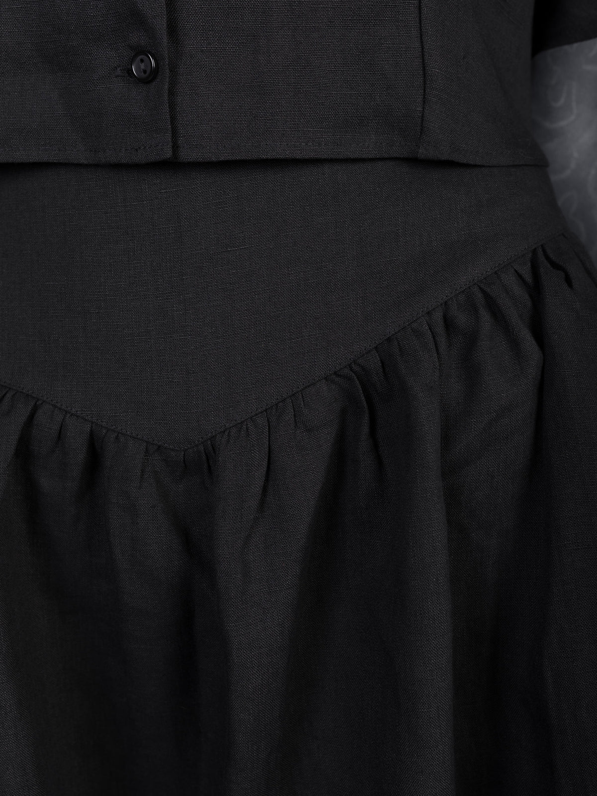 Daredevil Linen Mini Skirt 
