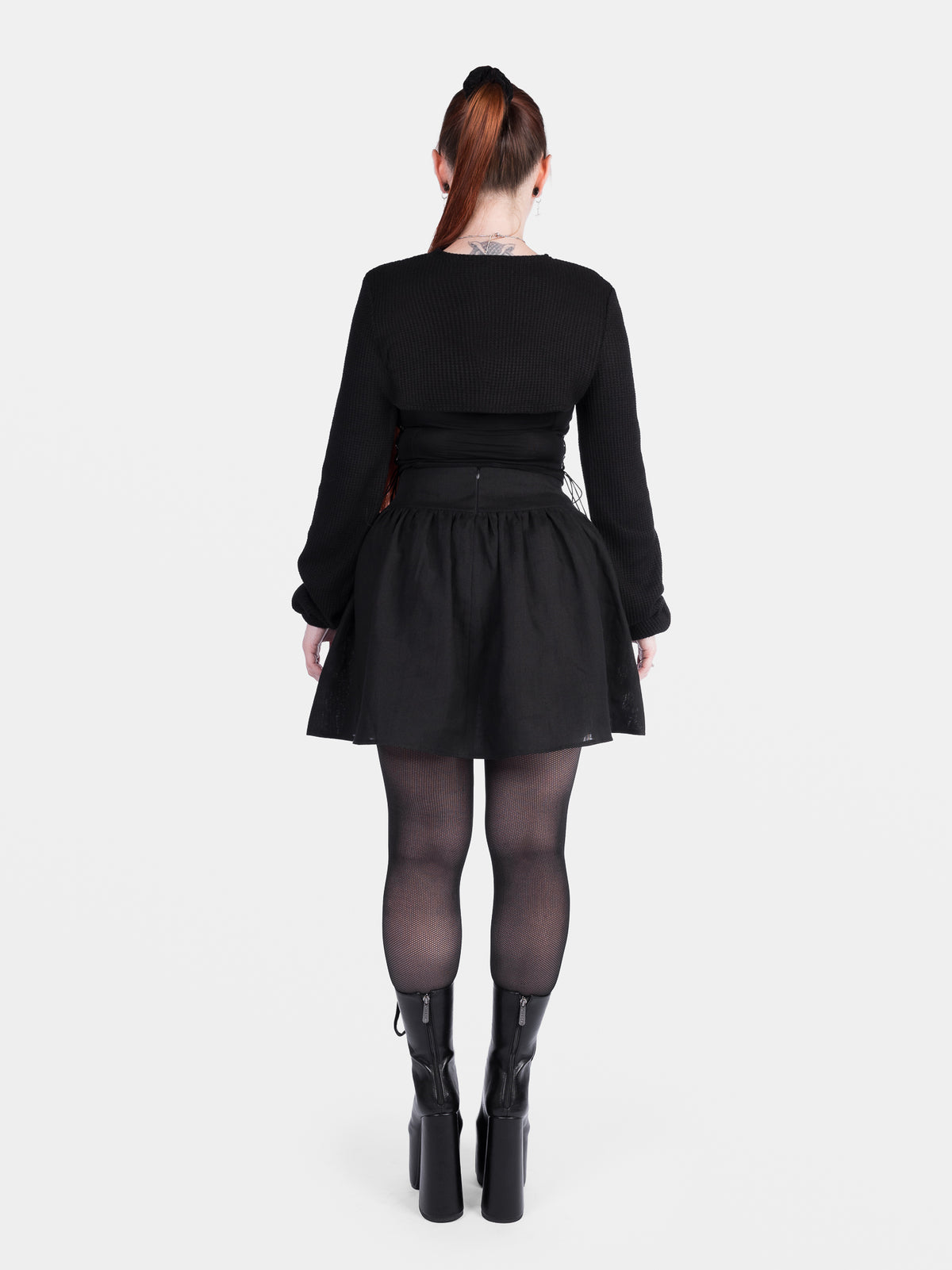 Daredevil Linen Mini Skirt 