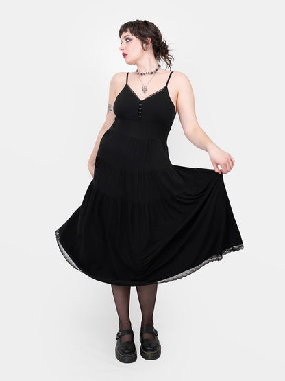 Evangeline Maxi Ruffled Skirt
