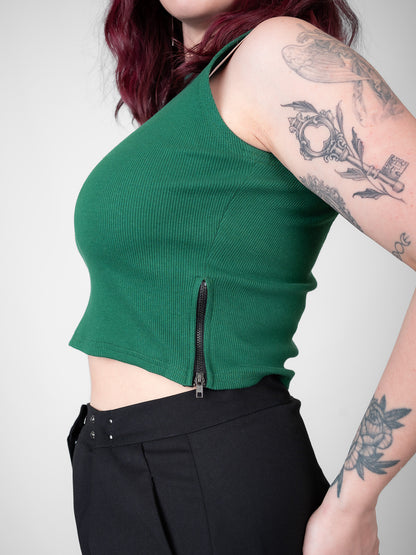 Hartley Green Zipper Boxer