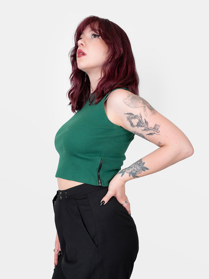 Hartley Green Zipper Boxer