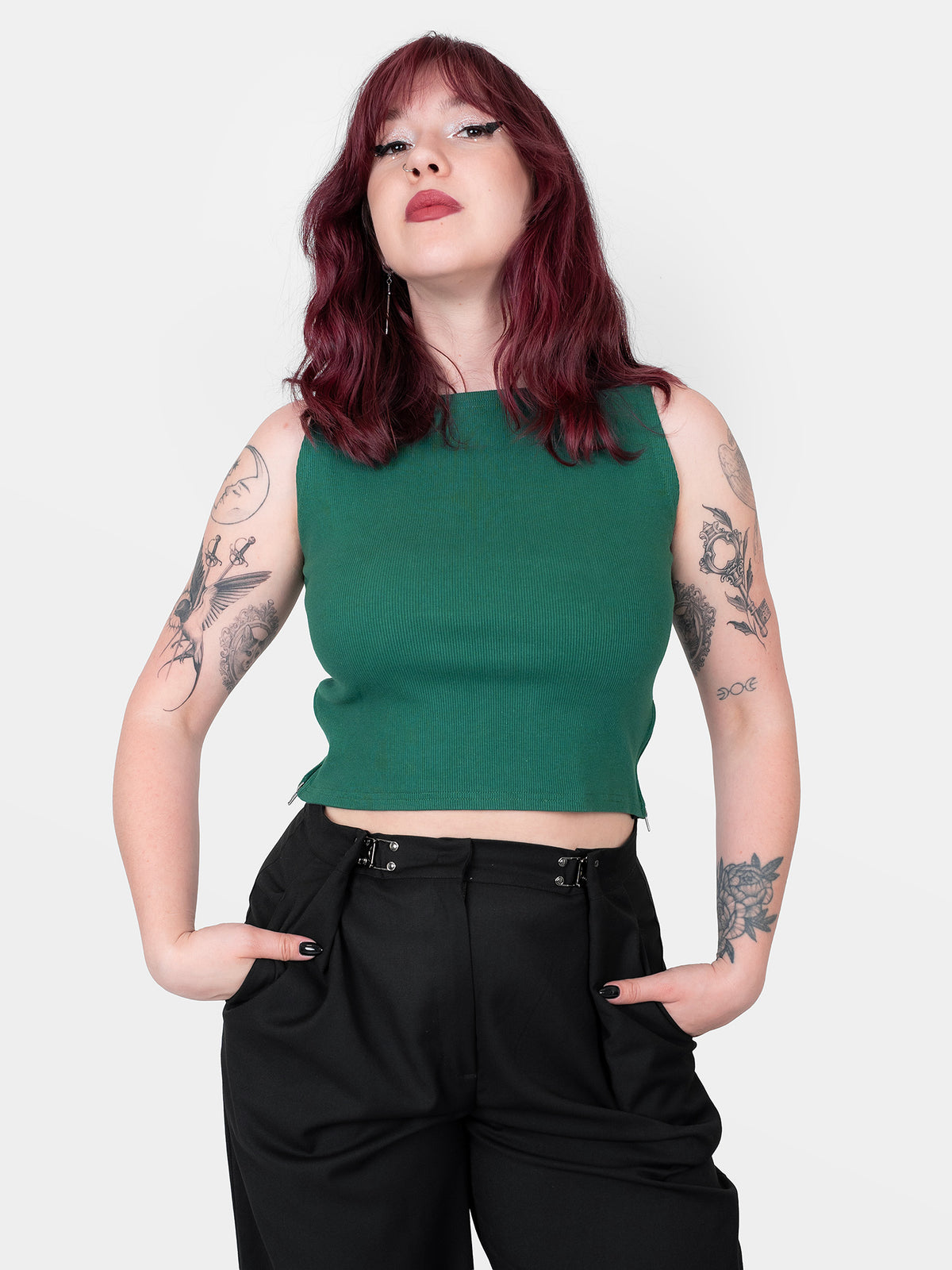 Hartley Green Zipper Boxer
