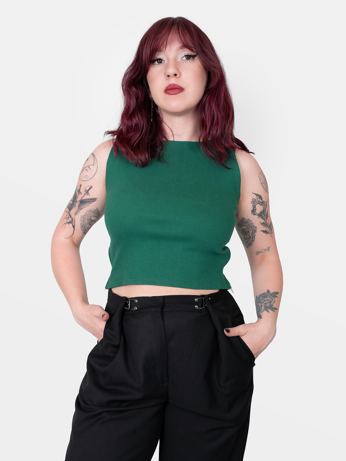 Hartley Green Zipper Boxer