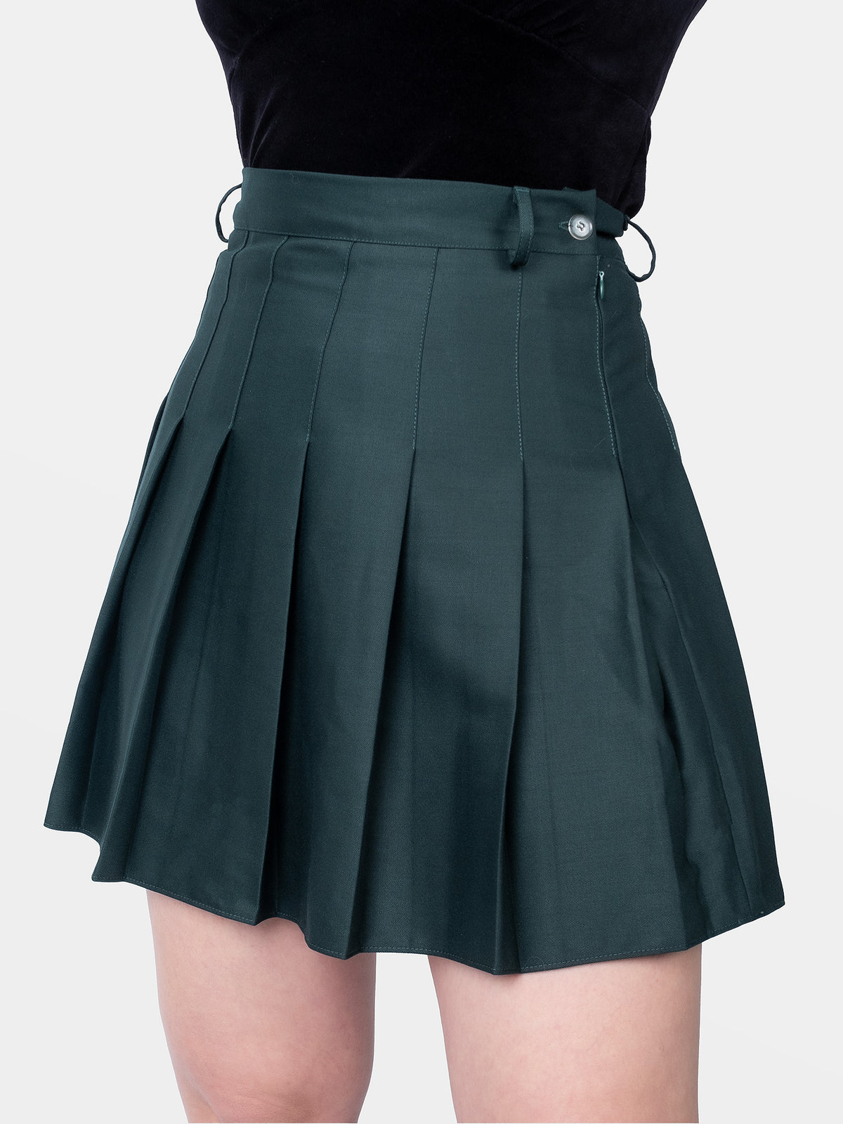 Ciemnozielona tennis skirt