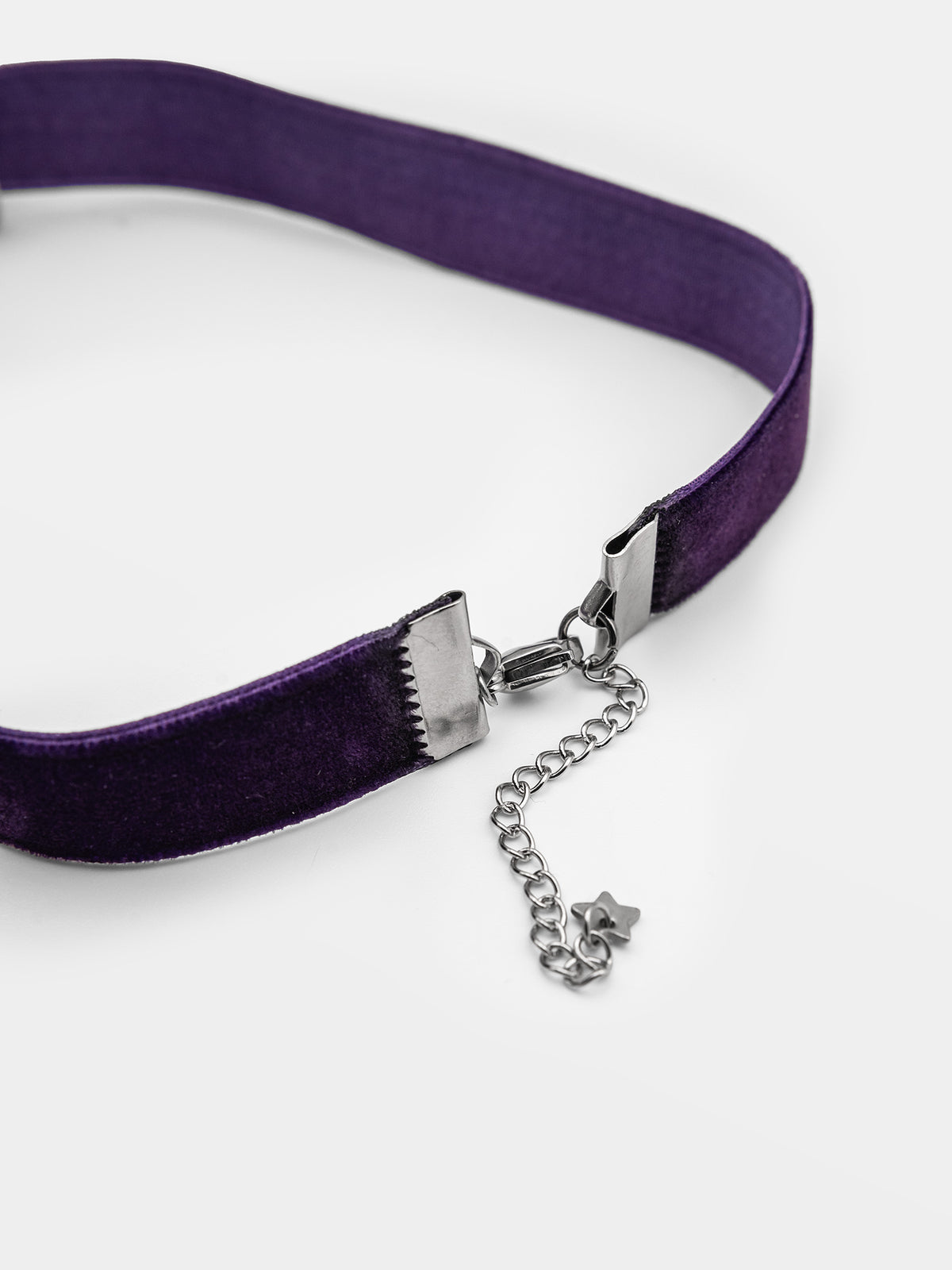 Purple Lunelle collar with a moon