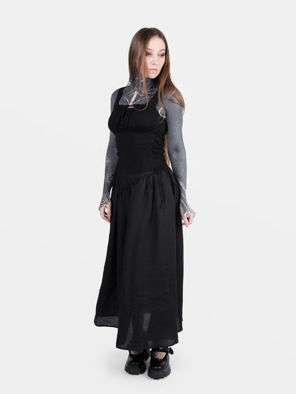 Top milkmaid z wiązaniami Vixen