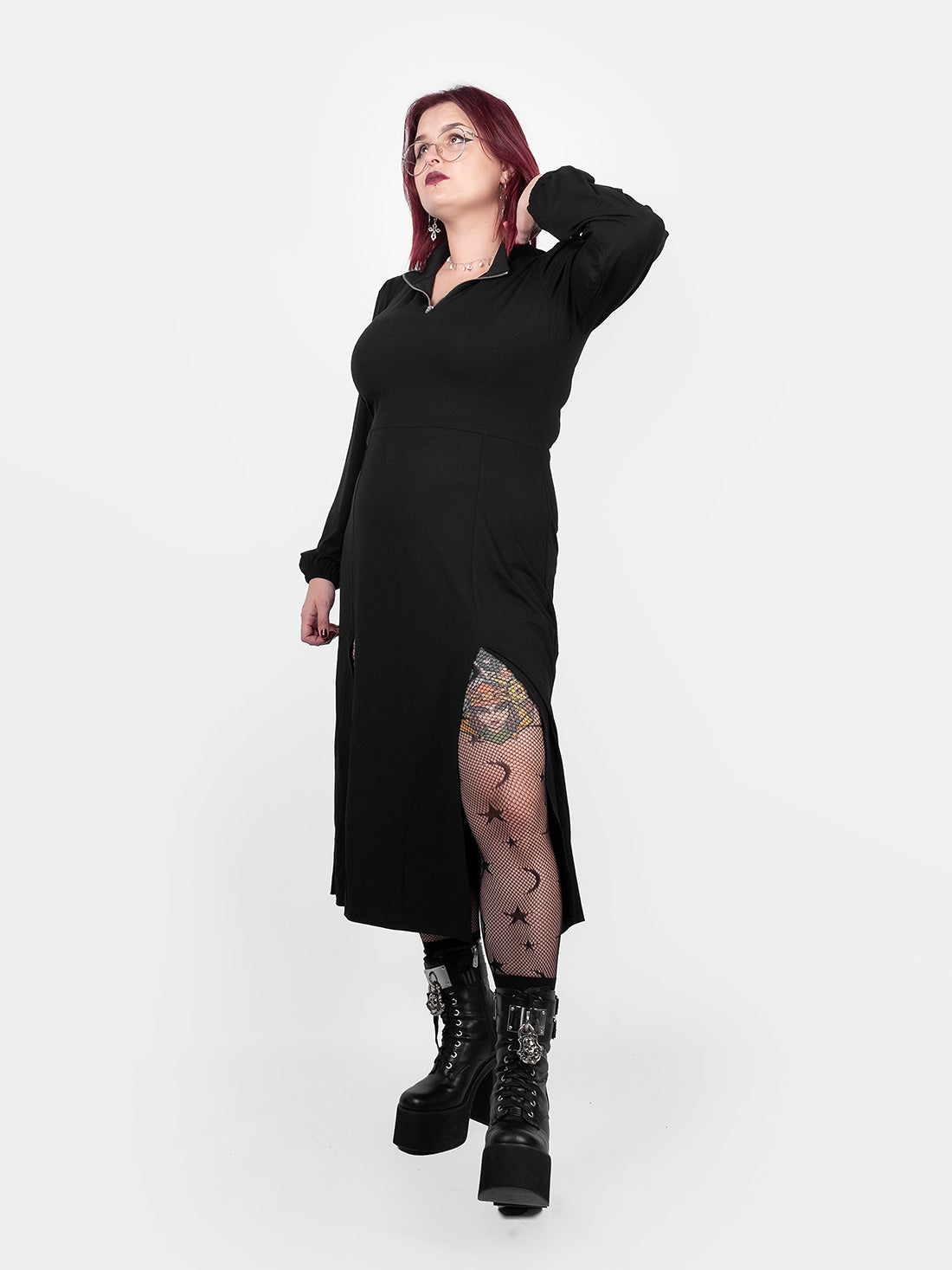 Mitreya turtleneck dress