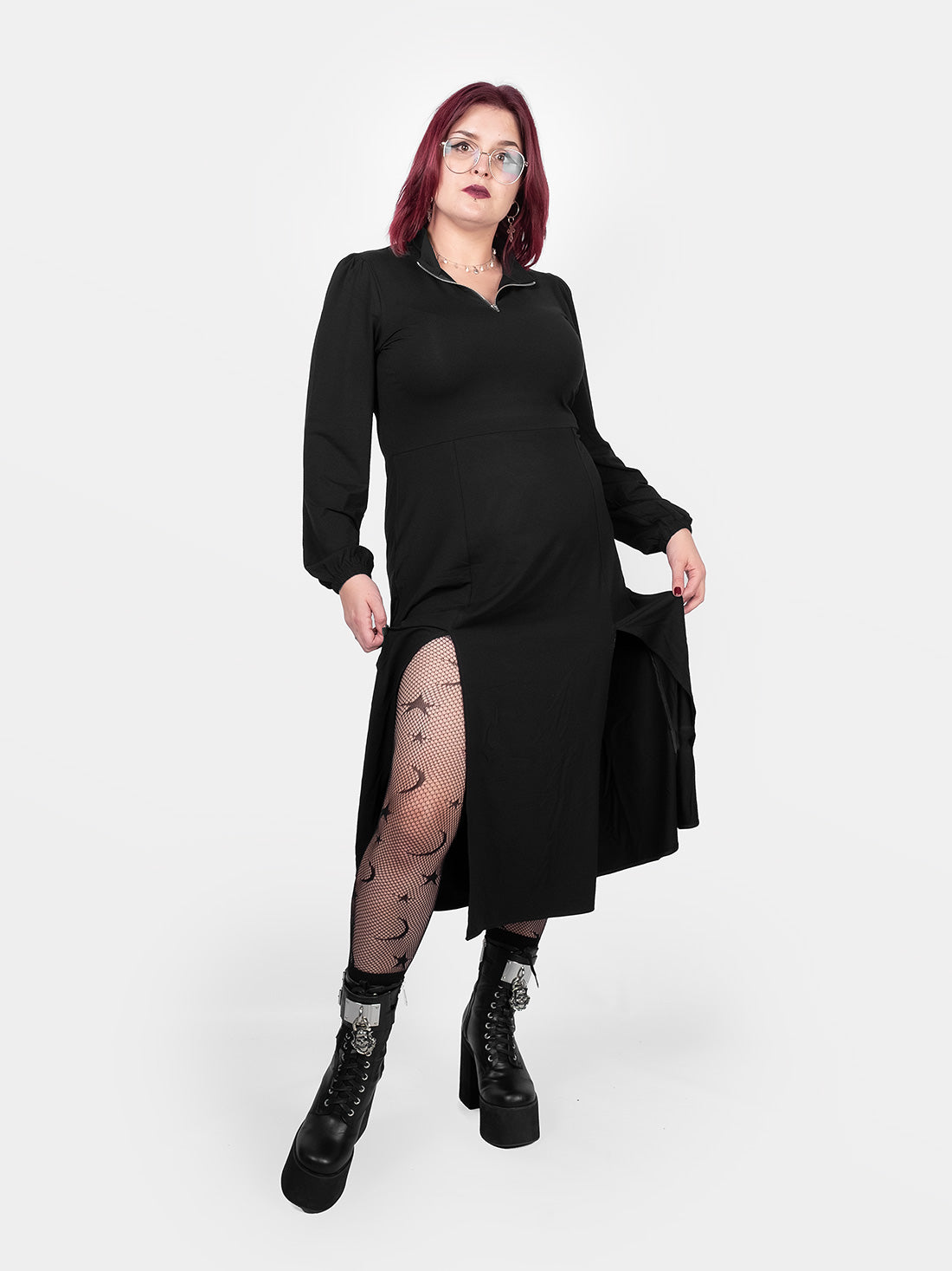 Mitreya turtleneck dress