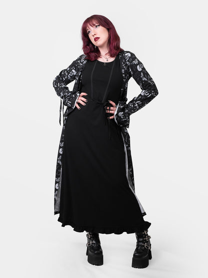 Moonveil Long Tied Cardigan 