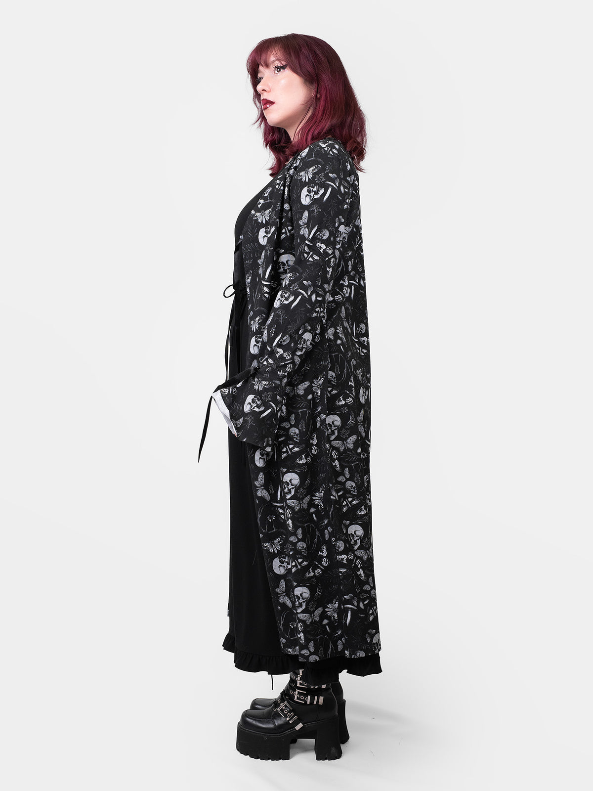 Moonveil Long Tied Cardigan 