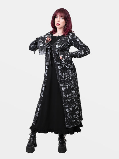 Moonveil Long Tied Cardigan 