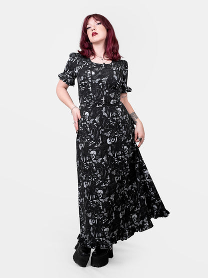 Sukienka gorsetowa maxi Moonveil