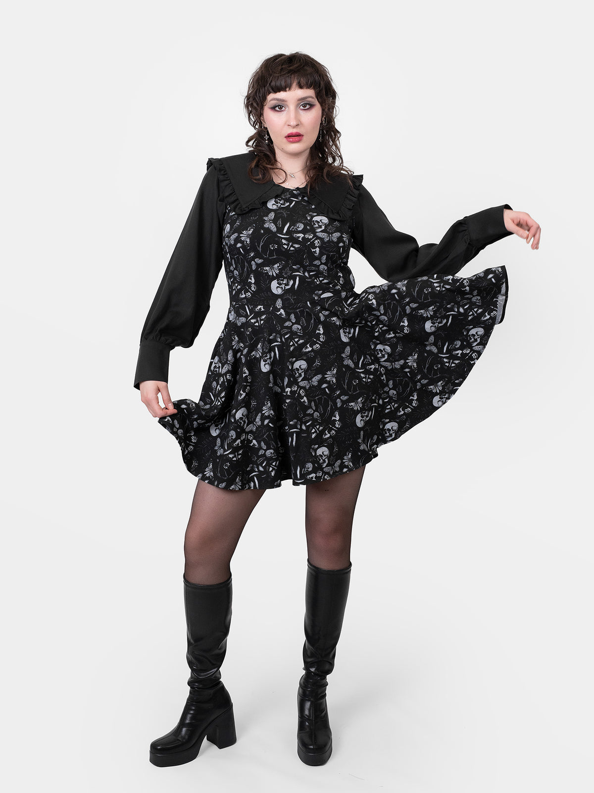 Moonveil Babydoll Dress 