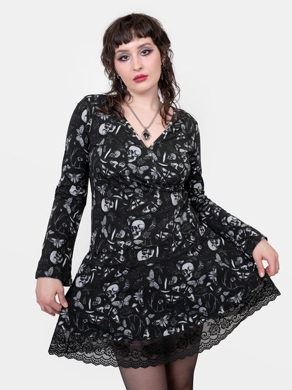 Moonveil Lace Mini Skirt