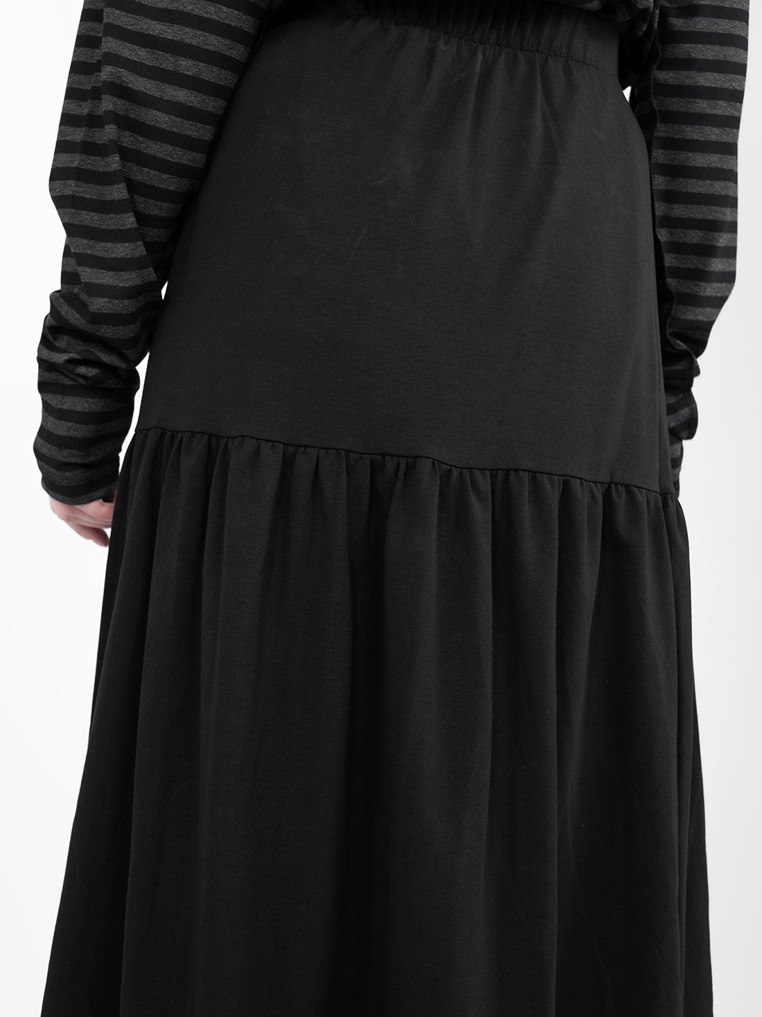 Oblivion Ruffle Midi Skirt