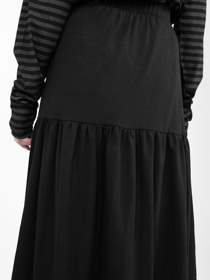 Oblivion Ruffle Midi Skirt
