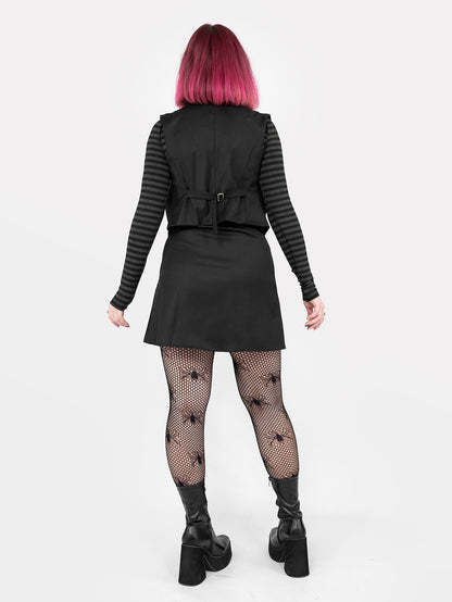 Coven Mini Slit Skirt