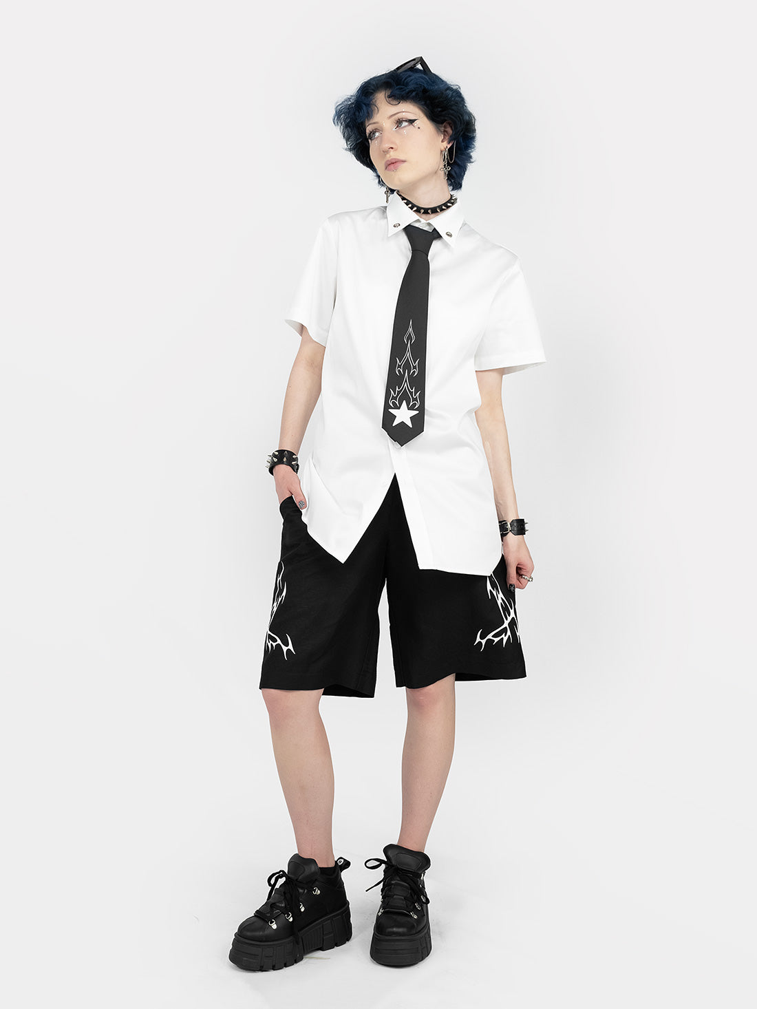 Rebellion Printed Jorts