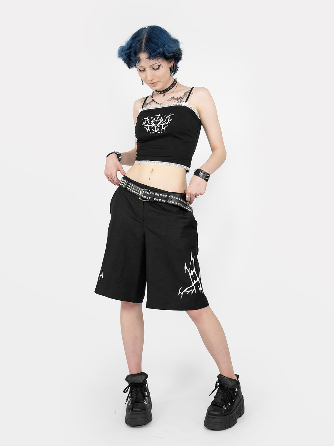 Rebellion Printed Jorts