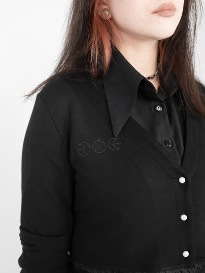 Lenzing™ Ecovero™ Dixi Cropped Cardigan