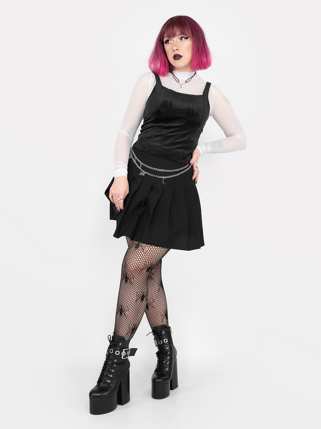 Conjure Velvet Corset Top