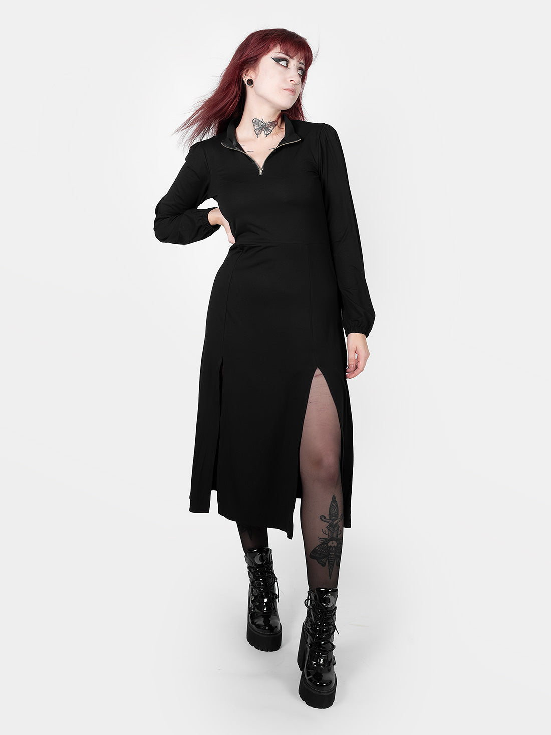 Mitreya turtleneck dress